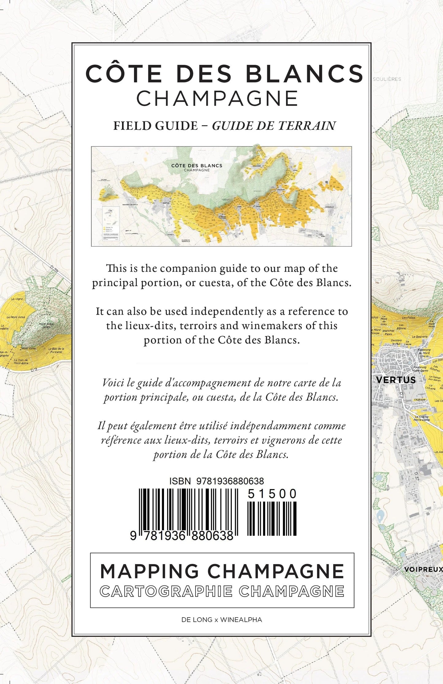 Mapping Champagne- Field Guide Côte des Blancs